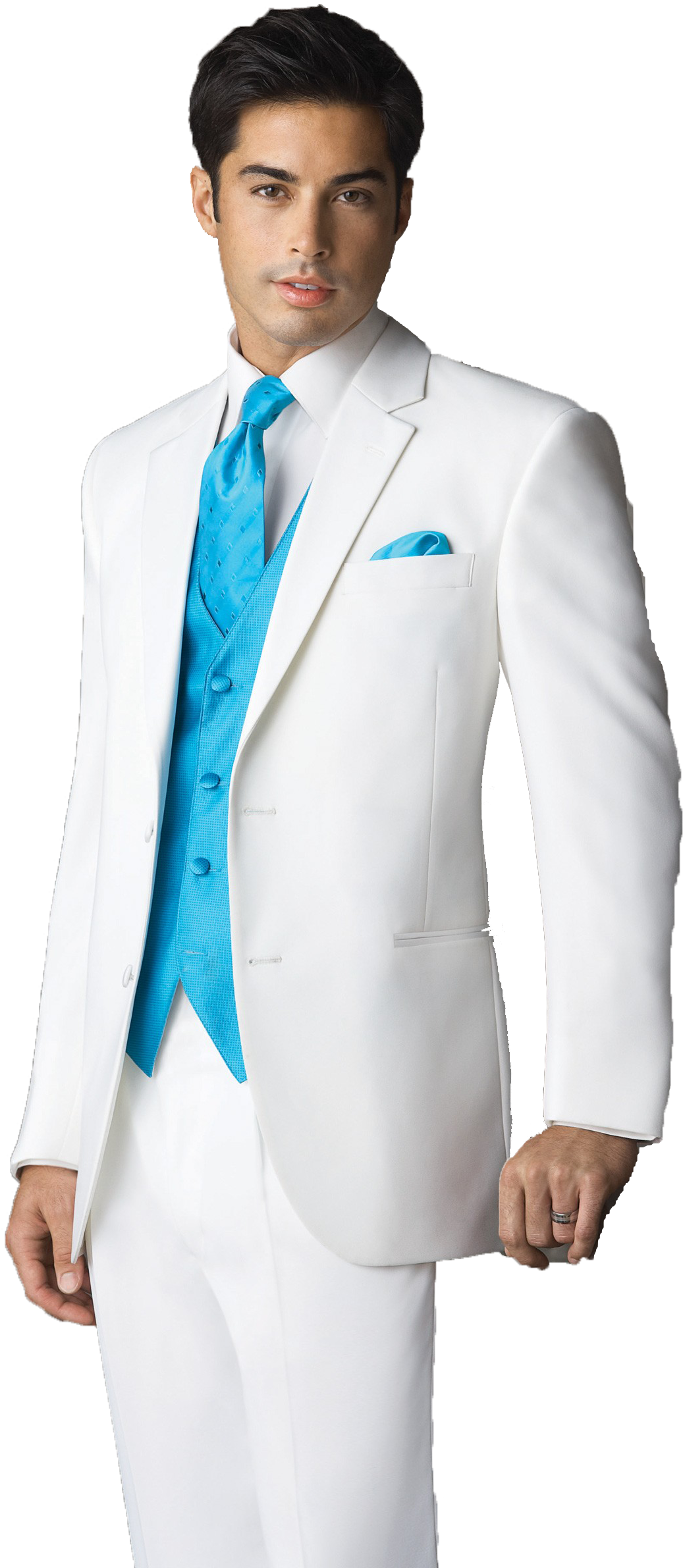 White Tuxedo Suit Png Background - White Tuxedos, Transparent Png PNG with transparent background
