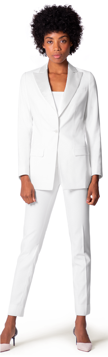White Suit Womens, HD Png Download PNG with transparent background