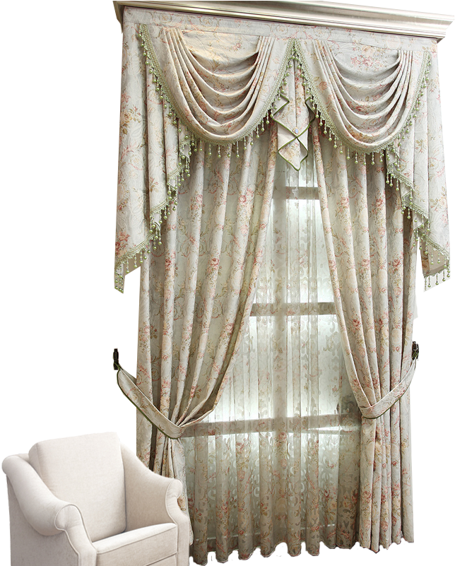 Elegant Window Curtain Setup