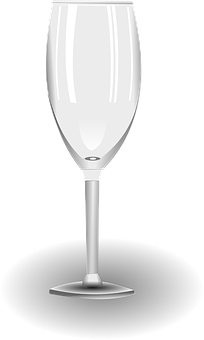 Elegant Wine Glass Vector