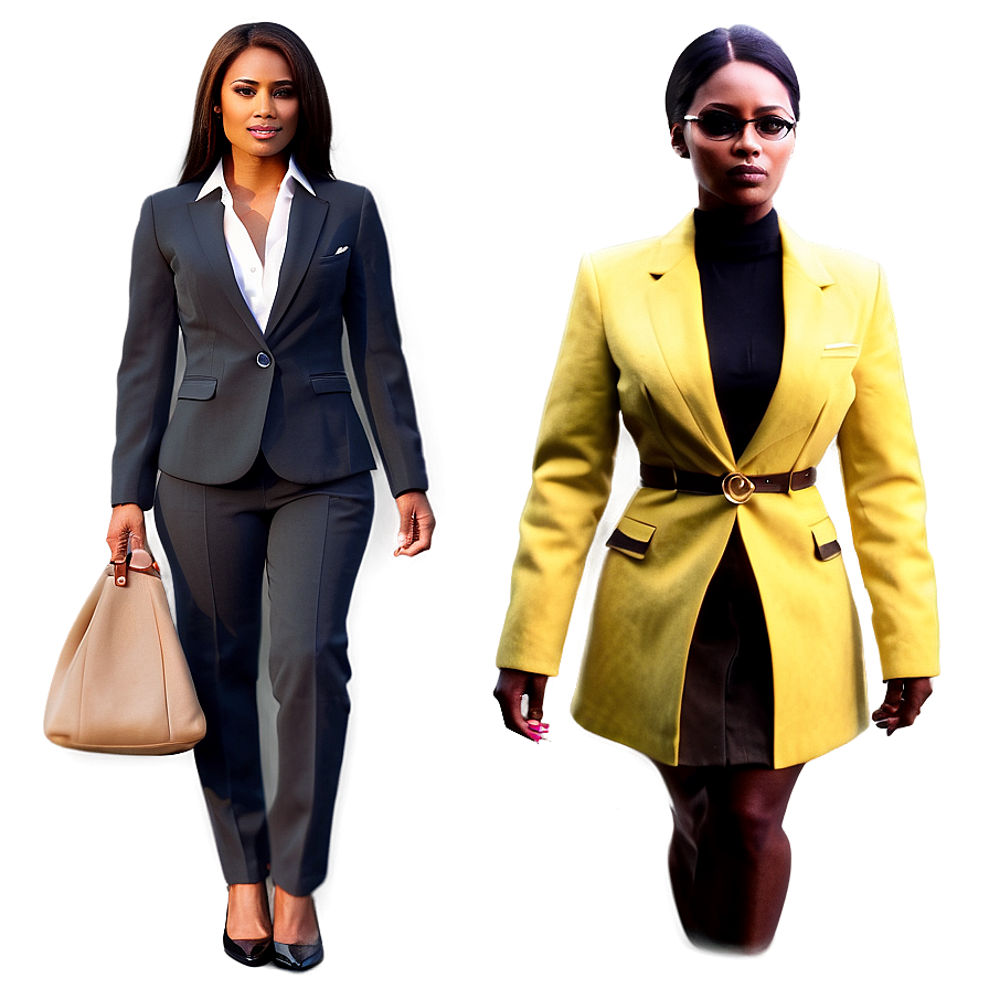 Elegant Women's Business Suit PNG lgy PNG image with a transparent background, free high-resolution download