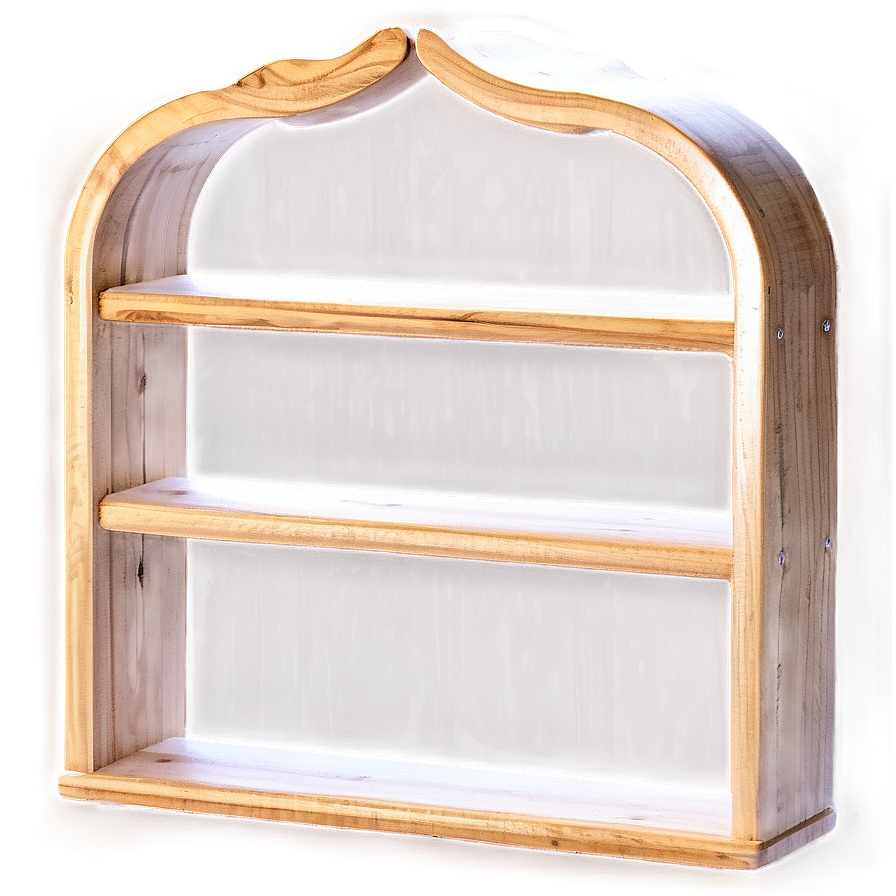 Elegant Wood Shelf Models Png 06272024