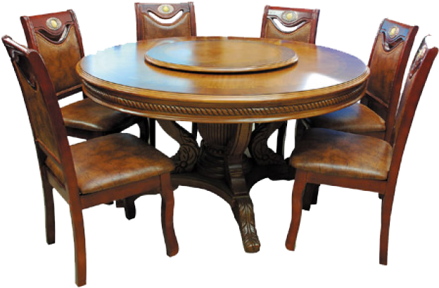 Elegant Wooden Dining Set.png