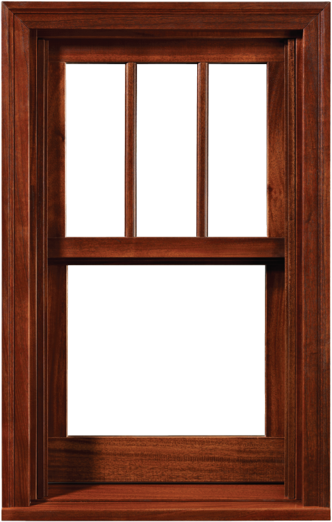 Elegant Wooden Window Frame