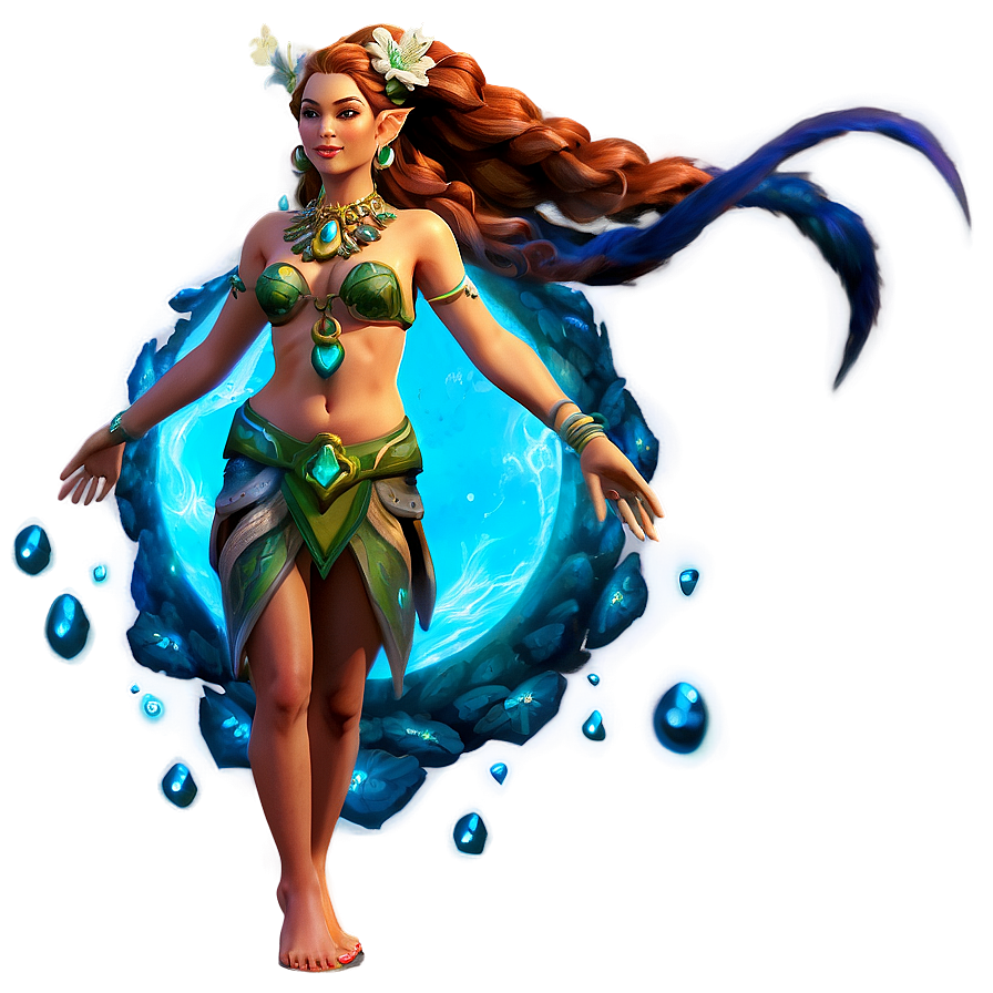 Elemental Nature Goddess Png Qah