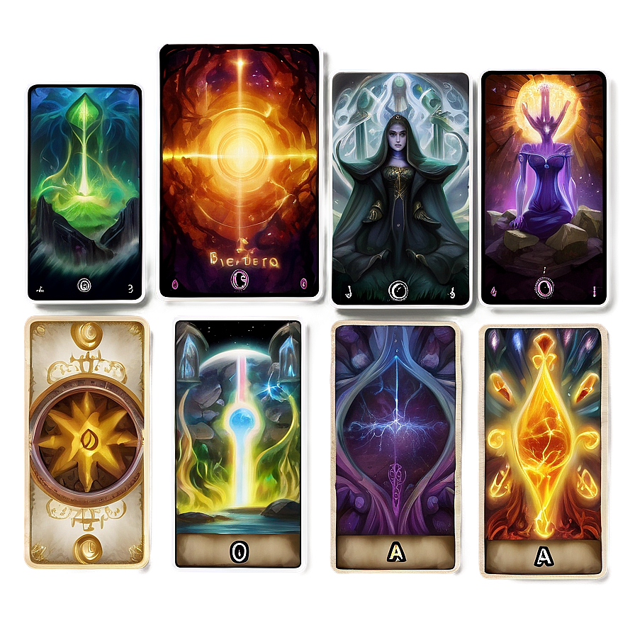 Elemental Tarot Cards Png Lsm33