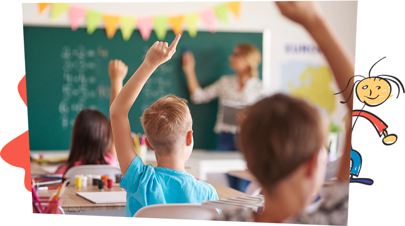 Transparent Teacher Classroom - Kids Start School, HD Png Download PNG with transparent background