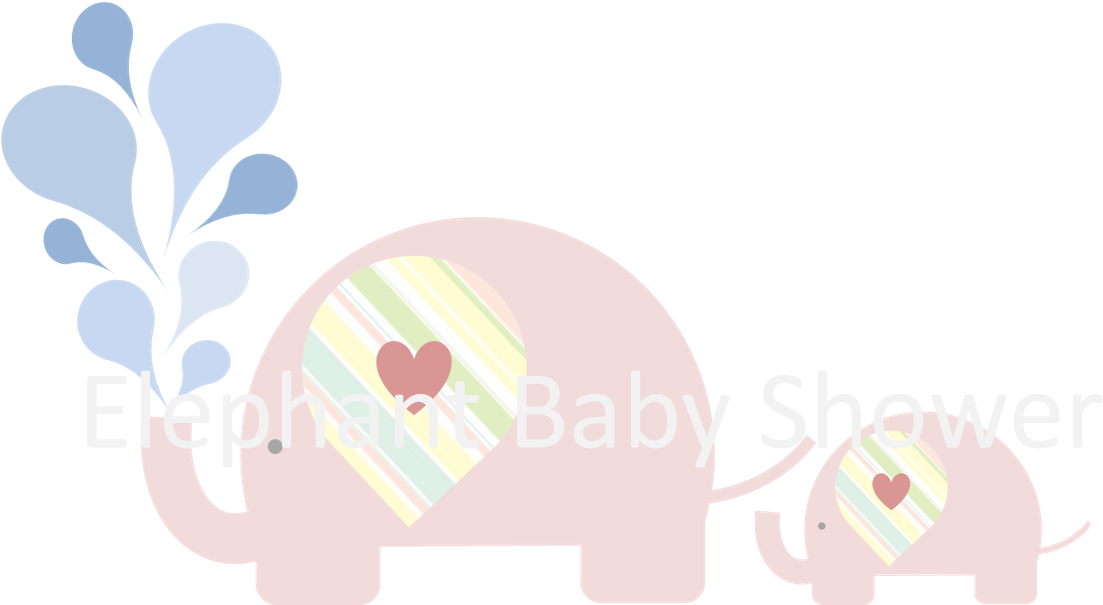 Elephant Baby Shower Invitation