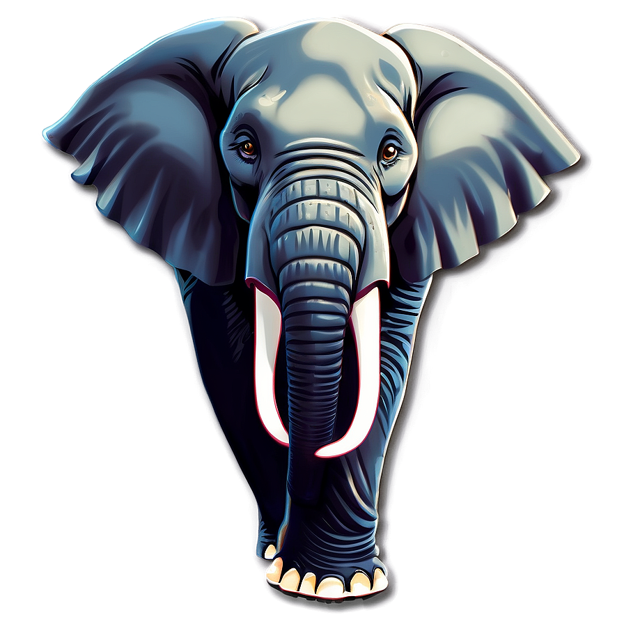 Elephant Cartoon Logo Png 93