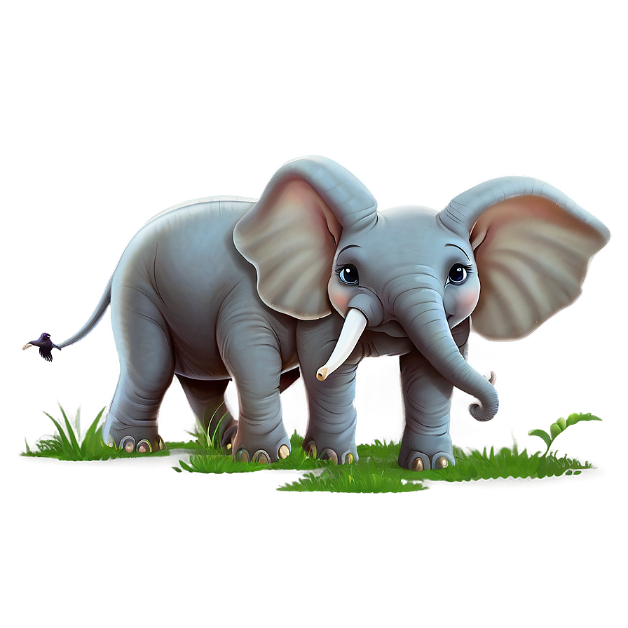 Elephant Cartoon Wallpaper Png 06212024