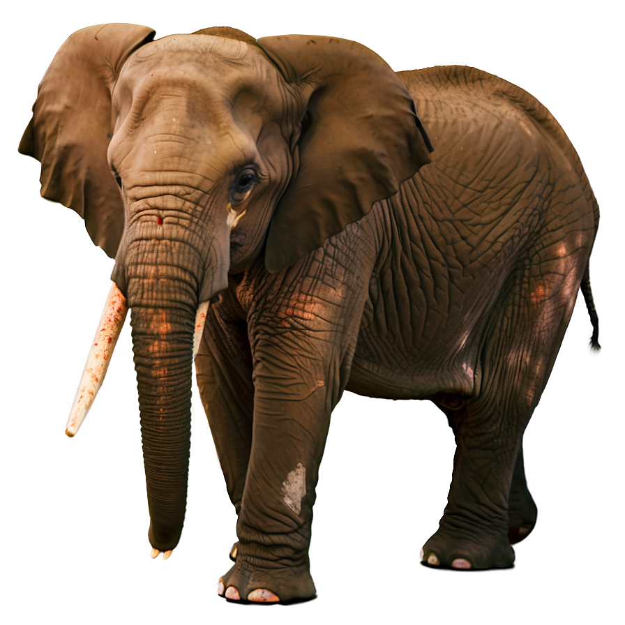 Elephant Under Starry Sky Png 52