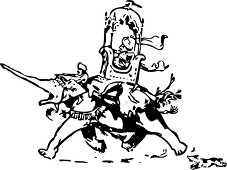 Elephantin Darkness PNG with transparent background
