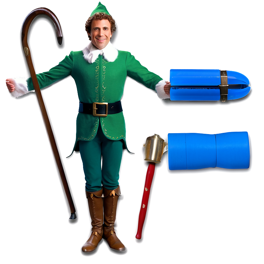 Elf Body With Accessories Png 86