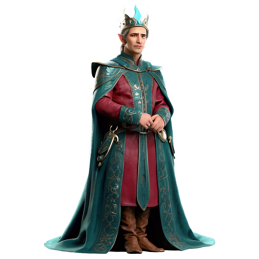 Elf King On Throne Png Hfg93