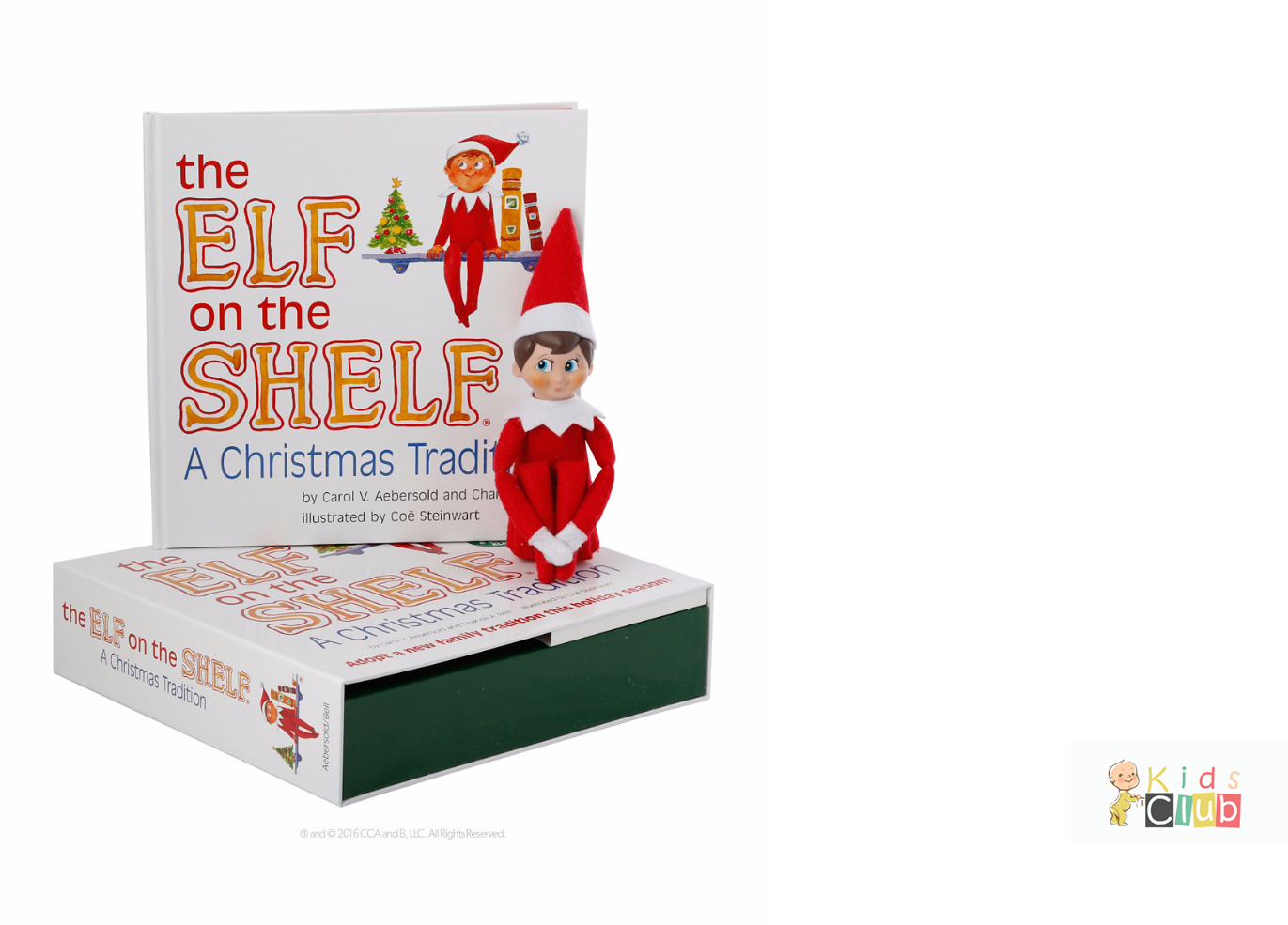 Elf On The Shelf Bookand Figure