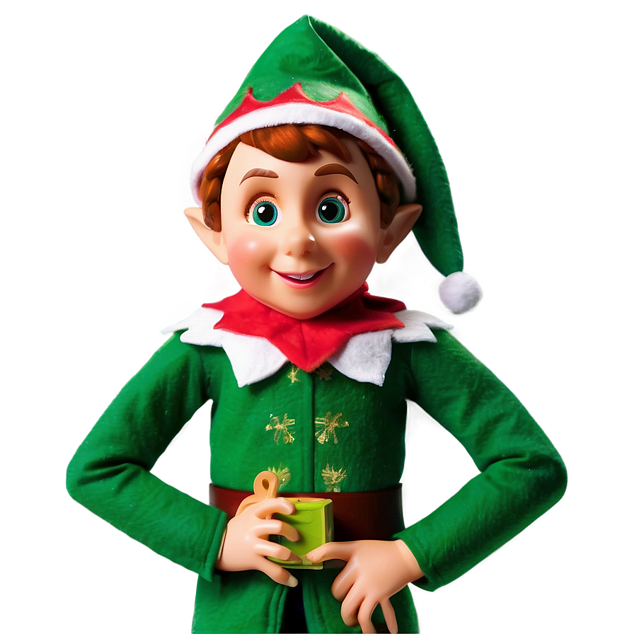 Elf On The Shelf Holiday Png Cap86