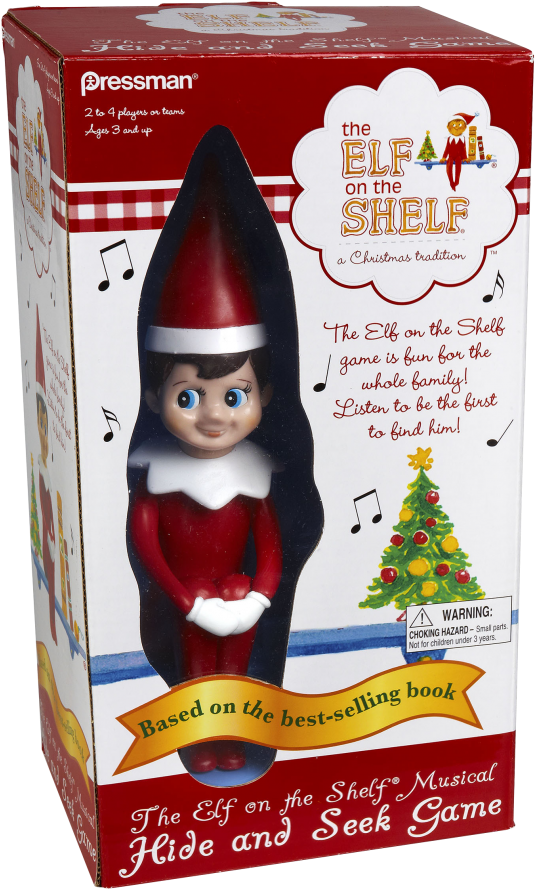 Elf On The Shelf Musical Hideand Seek Game Box