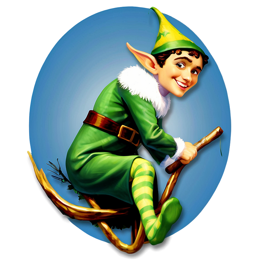 Elf Riding Mythical Creature Png Qsn