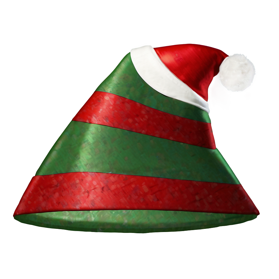 Elf Style Christmas Hat PNG 24 PNG image with a transparent background, free high-resolution download