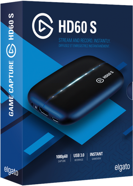 Elgato H D60 S Game Capture Device PNG with transparent background