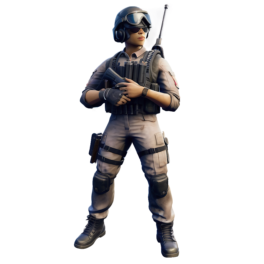 Elite Pubg Trooper Png Yle Image