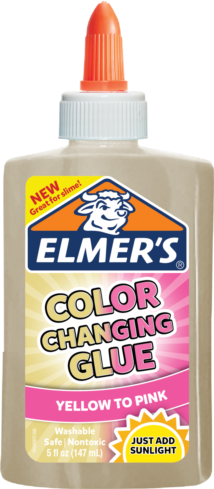 Elmers Color Changing Glue Bottle