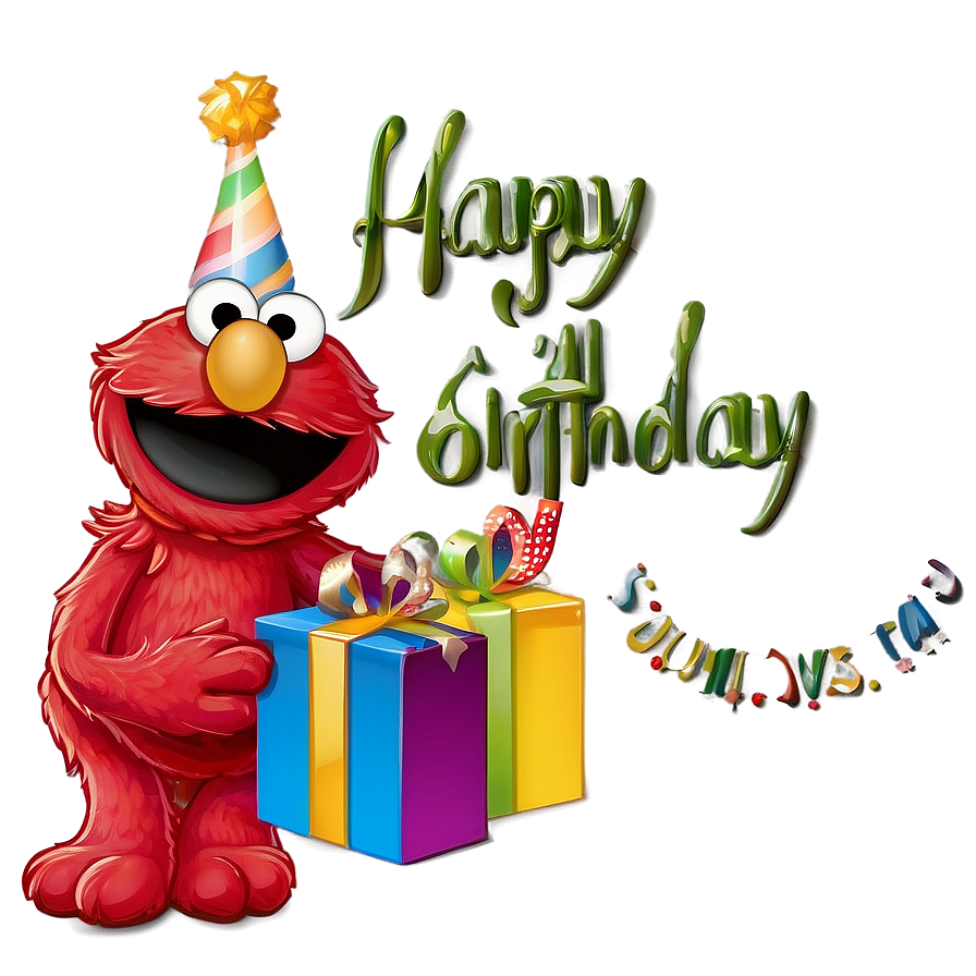 Elmo Birthday A