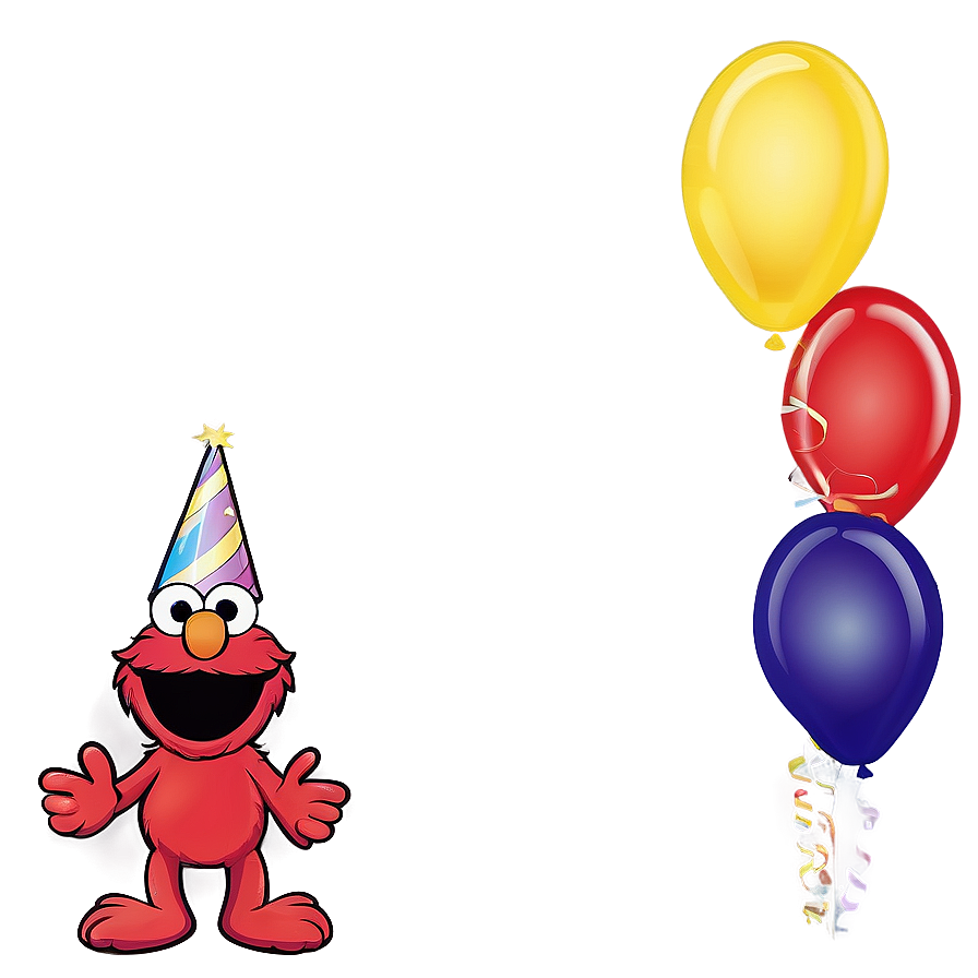 Elmo Birthday Party Backdrop Png 98