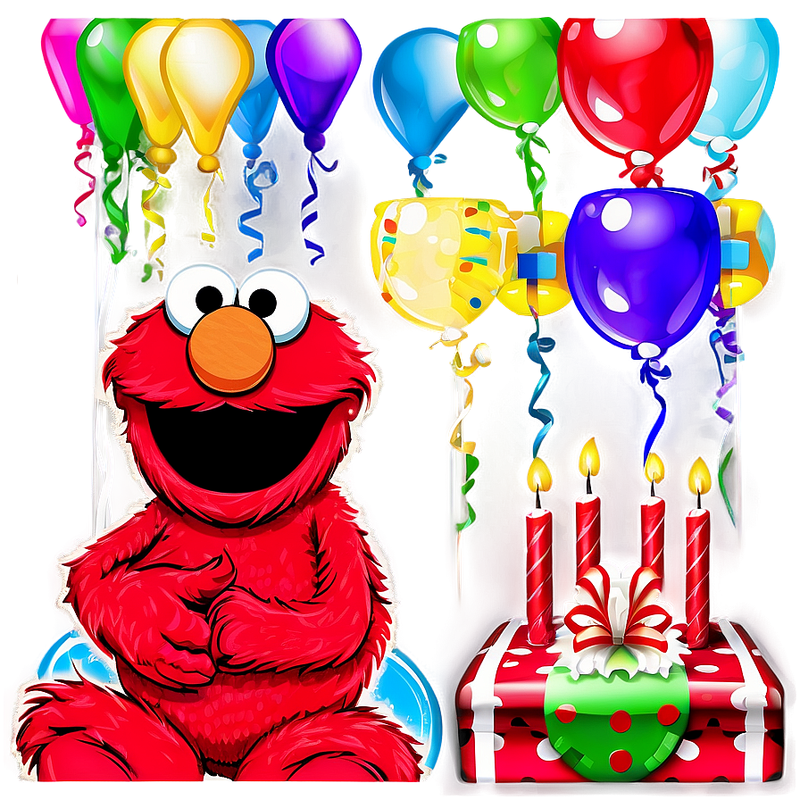 Elmo Birthday Party Planning Png Efu59