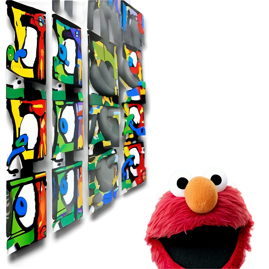 Elmo Face With Open Mouth Png 72