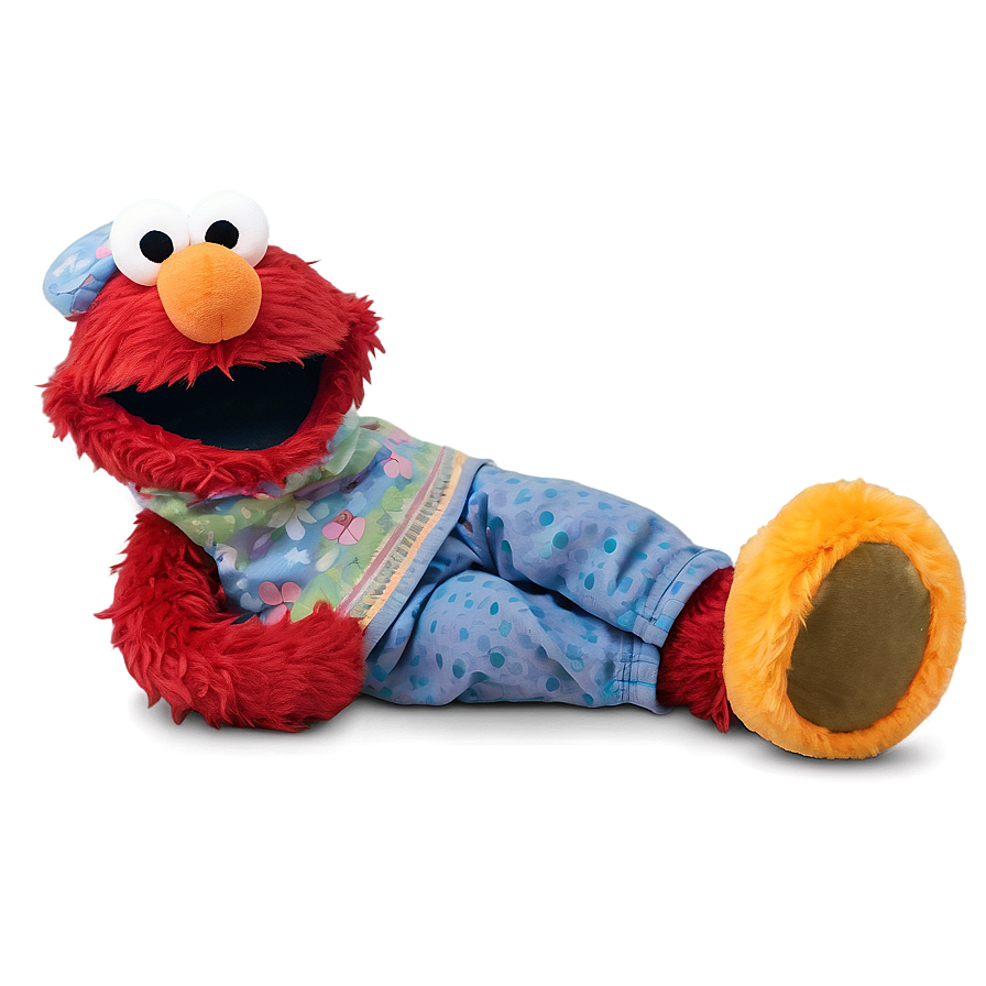 Elmo with Teddy Bear PNG 05032024 PNG with transparent background