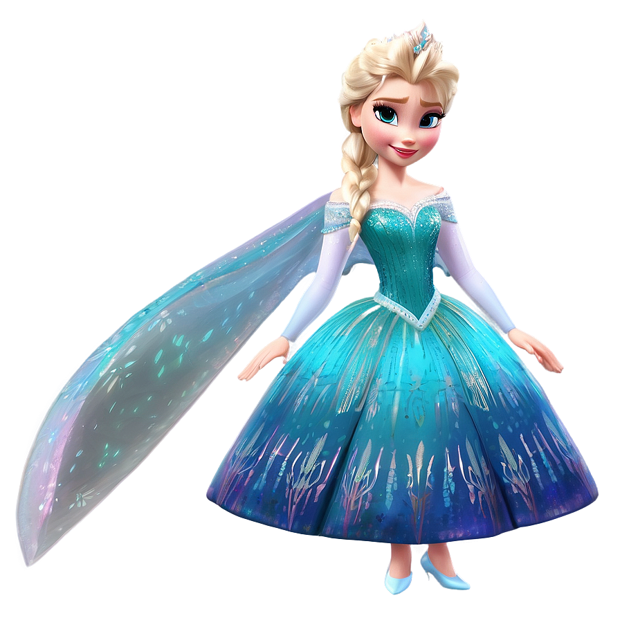 Elsa Coronation Dress Png Ovh