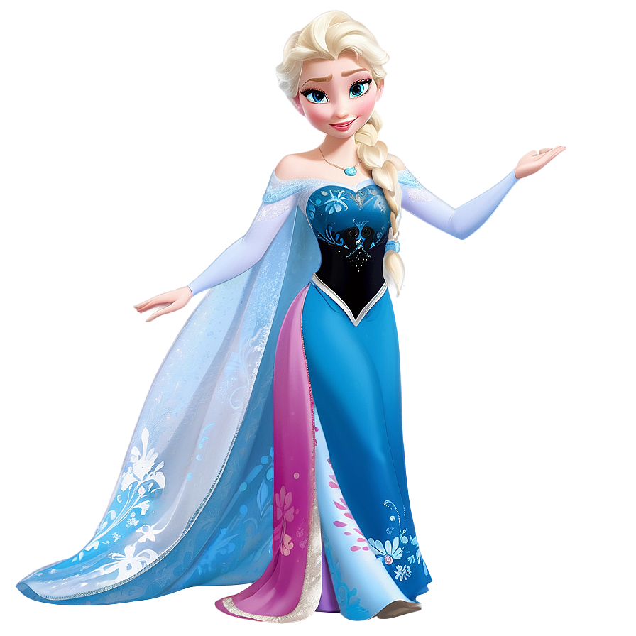 Elsa Disney Princess PNG bbt16 PNG with transparent background
