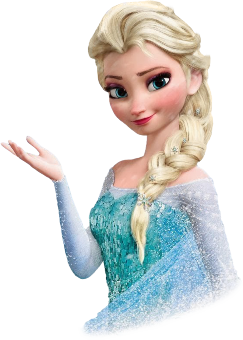 Elsa Frozen Character Pose