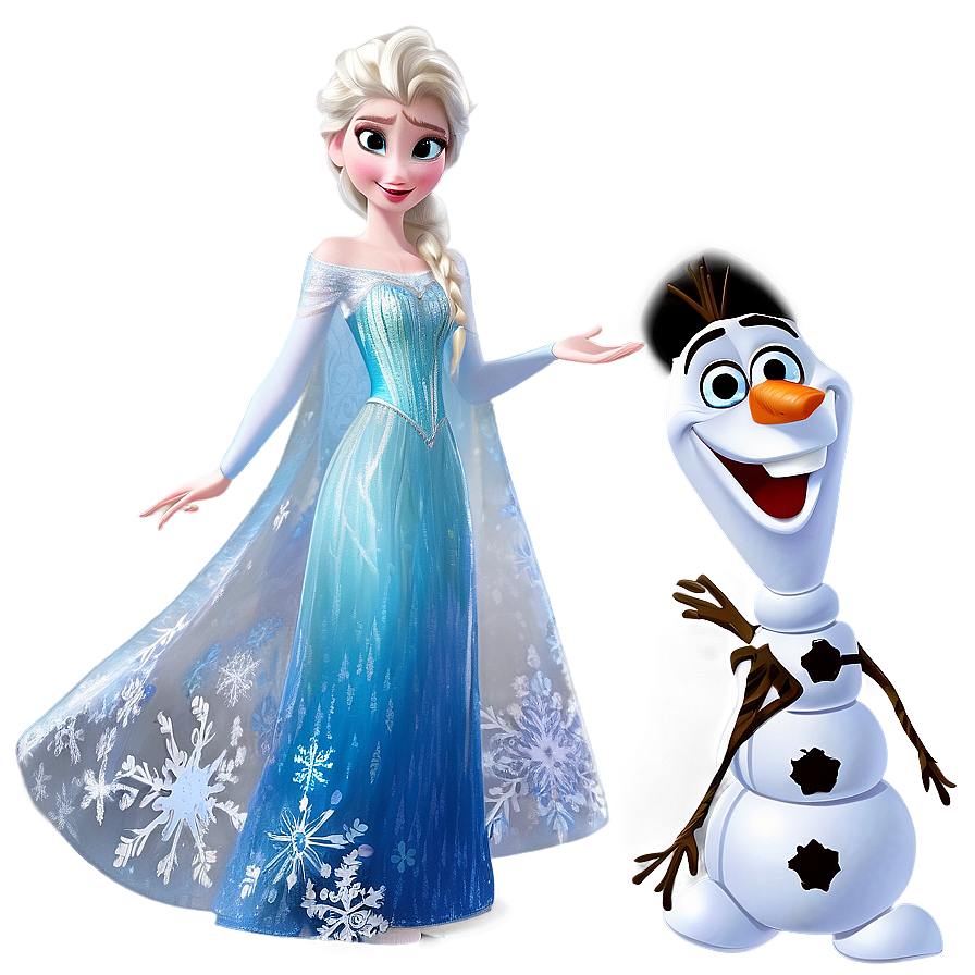 Elsa Olaf's Frozen Adventure Png Ljo