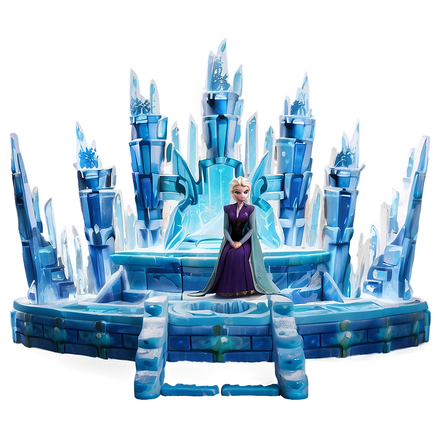 Elsa's Ice Throne Room Png Xpc