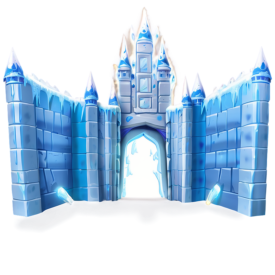 Elsa's Icy Fortress Frozen Png 06272024