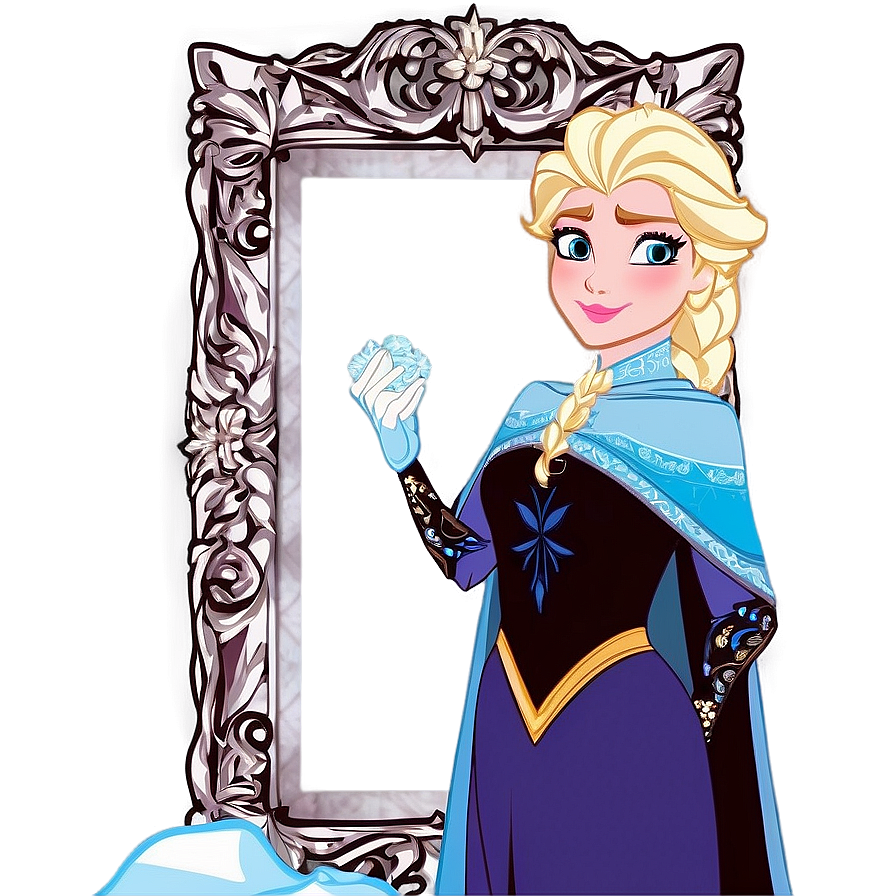 Elsa Show Yourself Frame Png 05212024