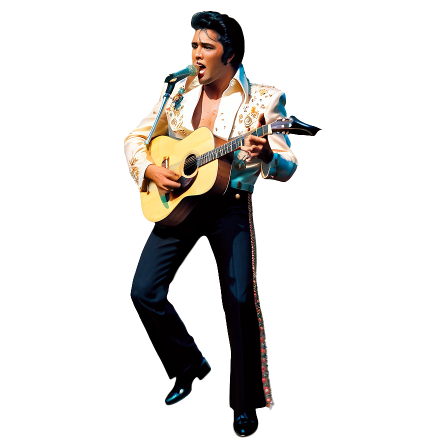 Elvis In Concert Png 06112024