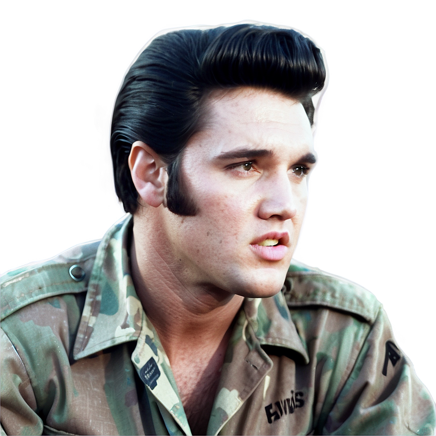 Elvis Presley In The Army Png Ila