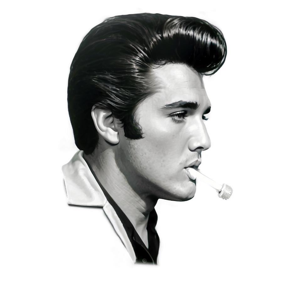 Elvis Presley Side Profile Png 06112024