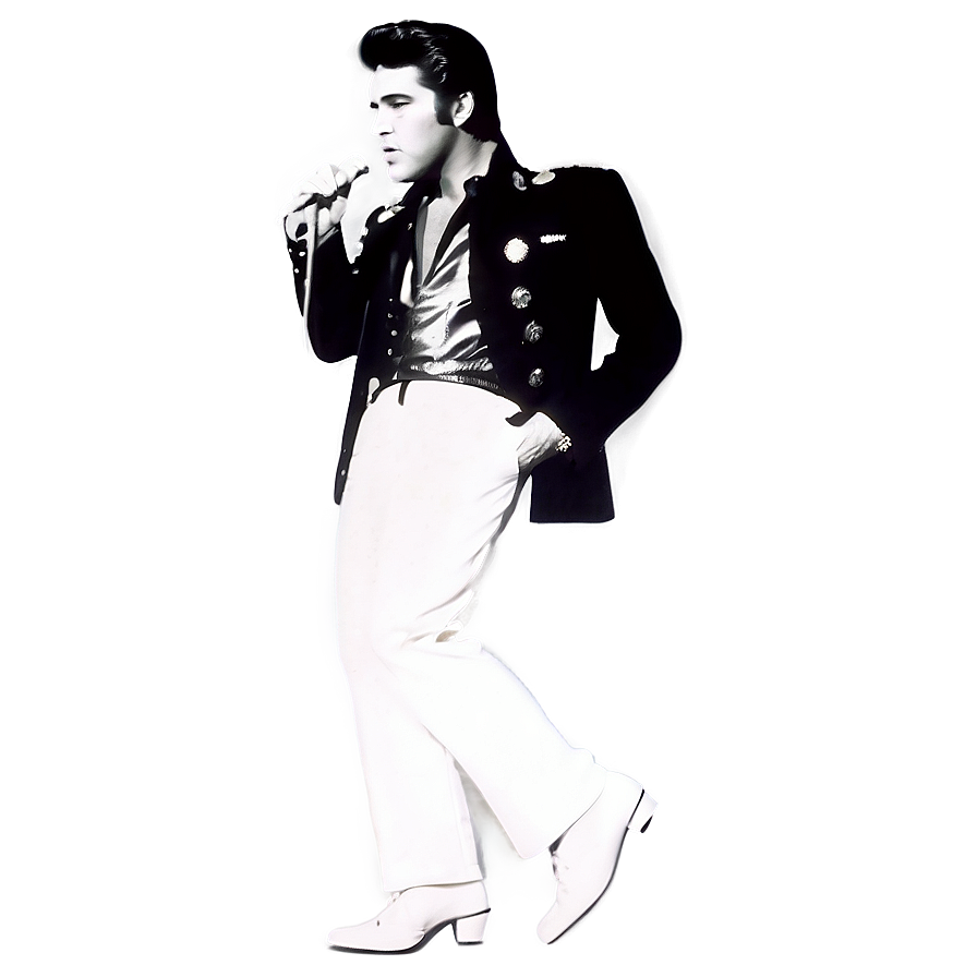 Elvis Presley Silhouette Png 06112024