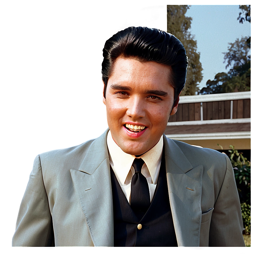 Elvis Presley Smiling Png Yrq36