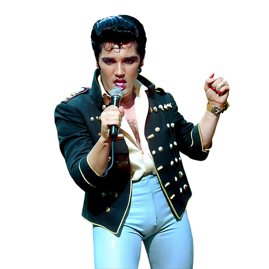 Elvis Rock And Roll Era Png Xap