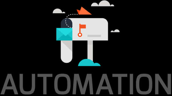 Email Automation Concept Illustration PNG image with a transparent background, free high-resolution download