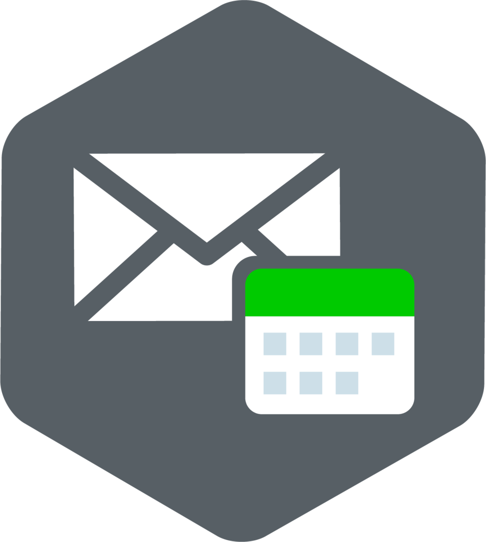 Email Calendar Icon PNG with transparent background
