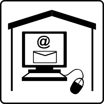 Email Communication Icon PNG with transparent background