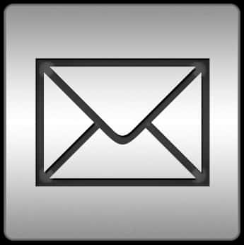 Email Icon3 D Effect PNG with transparent background