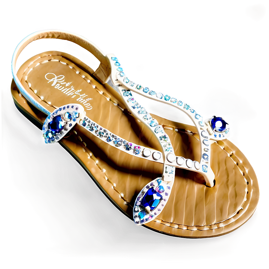 Embellished Sandals Sparkly Png Epw22