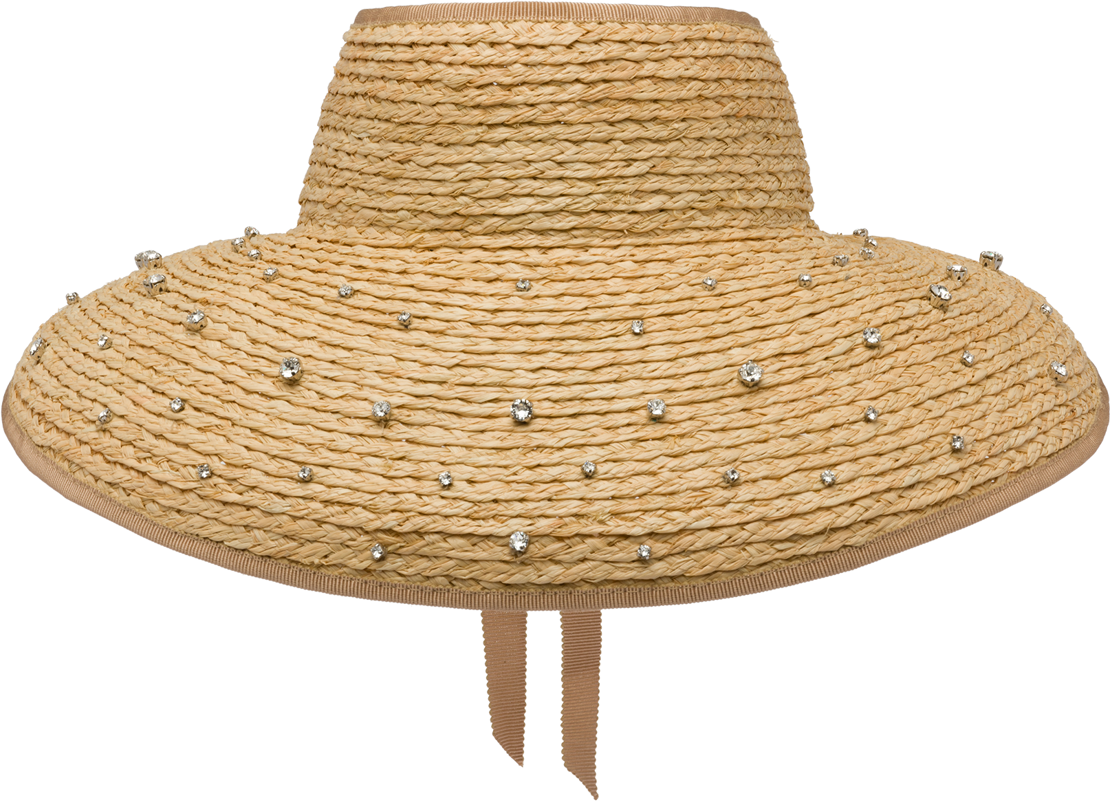 Embellished Straw Hat Product Photo